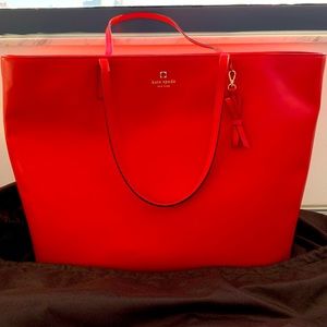 Kate Spade large leather tote